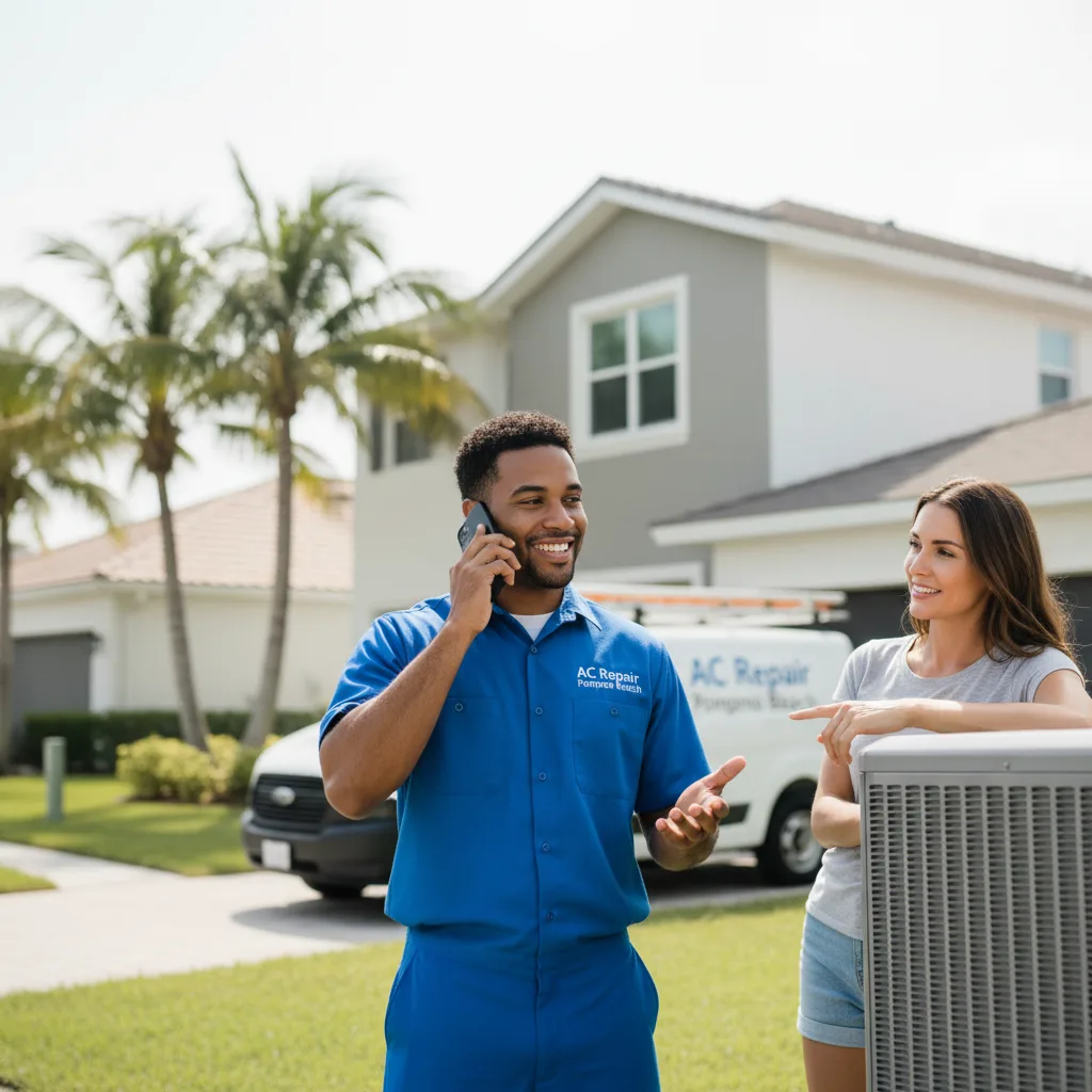AC Repair Pompano Beach customer support in Copiague